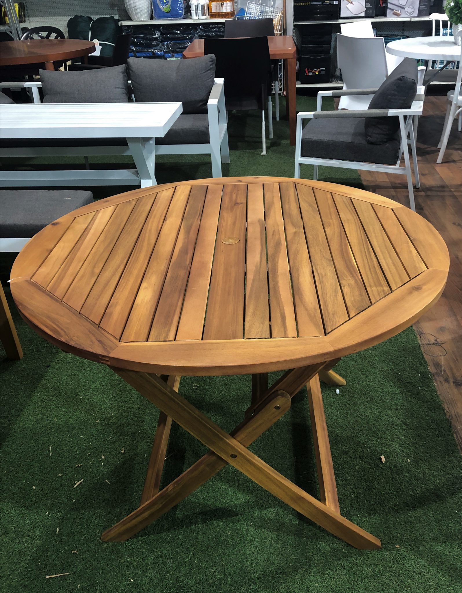 שולחן גינה מעץ